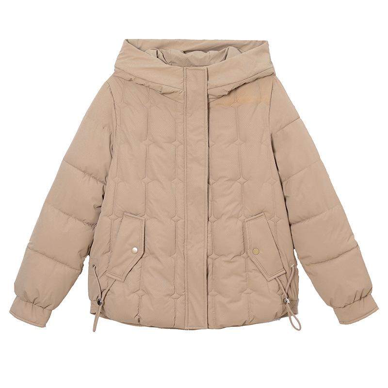Down cotton-padded clothes women's winter new thickened cotton-padded clothes fashion explosion hooded loose short cotton-padded jacket tide
