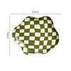 Retro Checkerboard Ceramic Plate Jewelry StoragePlate DessertPlate Dessert plate Home Decoration Retro DinnerPlate Tableware
