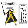 20cm Large Size DIY T13 Action Figure Titan Multi-Jointed Movable Shapeshift Lucky Robot 3D Printed Action Figures Toys