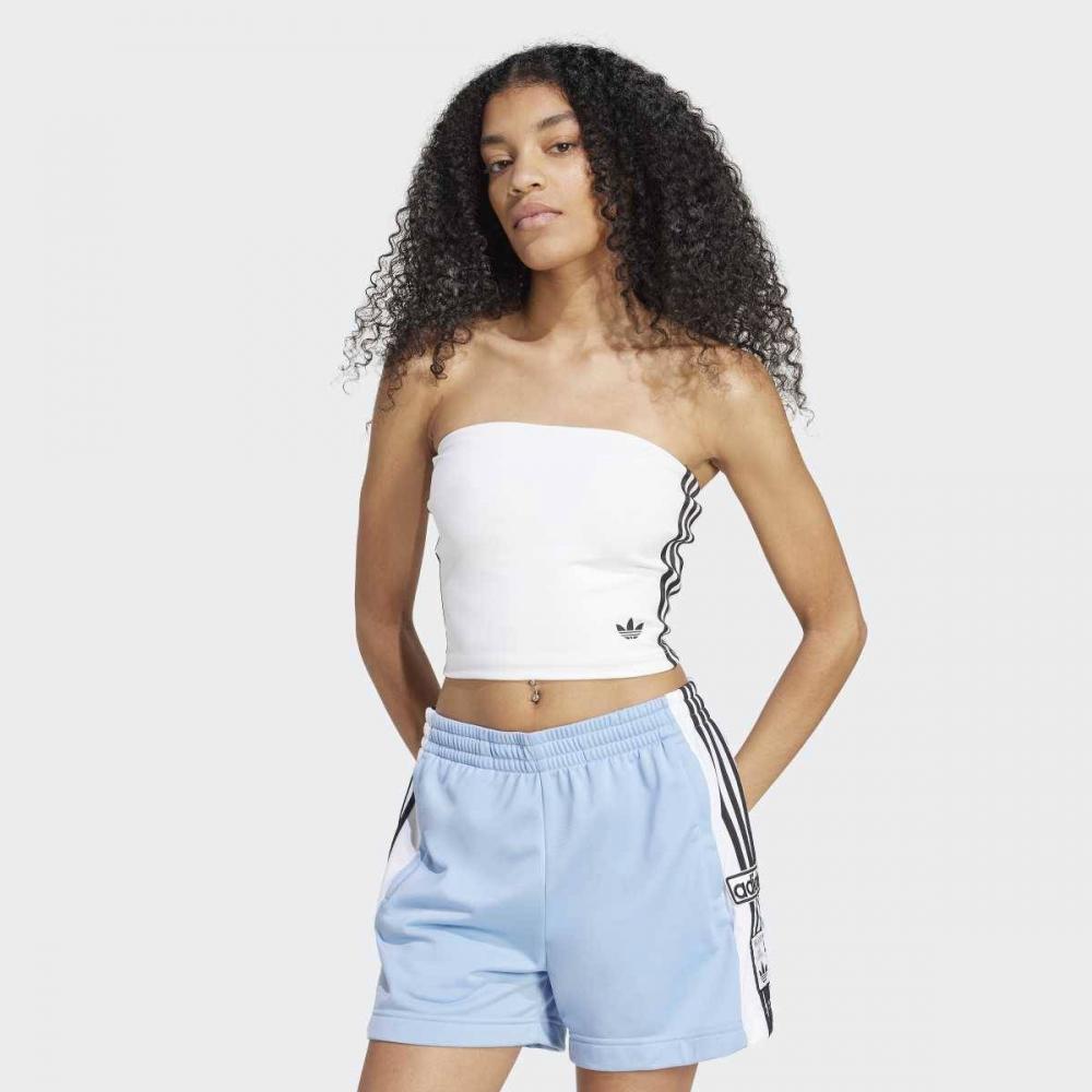 

AdidaS Women S Adicolor 3S Tube Top White Tight Fit Jx7720 AL(100)