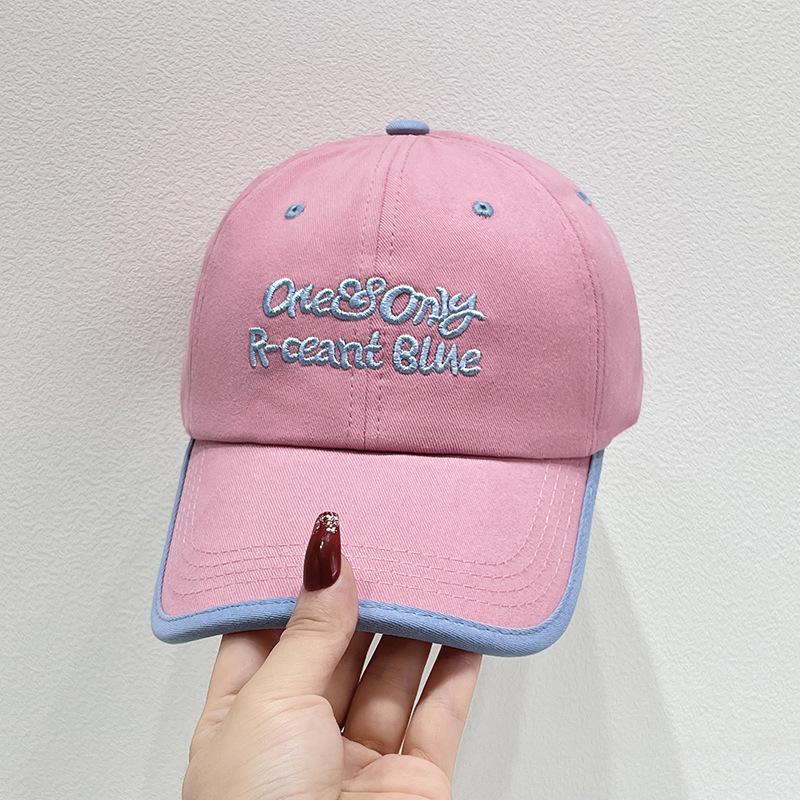 Letter Embroidered Baseball Cap for Women Spring Summer Outdoor Sunscreen Unisex Snapback Hat Sports Casual Men Hip Hop Hat