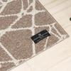 Senko PENTELIKON Kitchen Mat, Interior Mat, Approx. 50 X 240 Cm, Mocha, Made In Greece, Thin, Washable, Compatible with Underfloor Heating, 61948