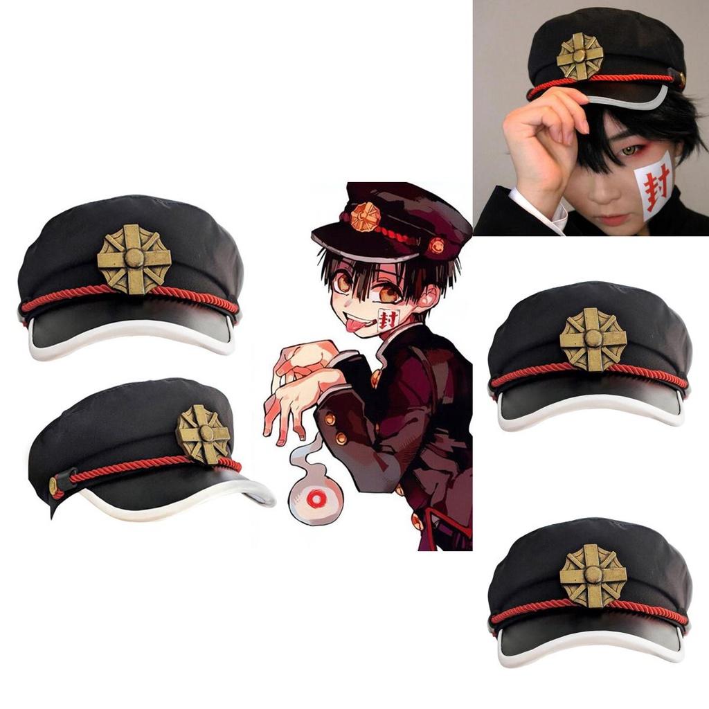Stylová Čepice Hanako Kun z Toaletního Místa Pro Fanoušky Anime Perfektní Pro Cosplay A Každodenní Nošení