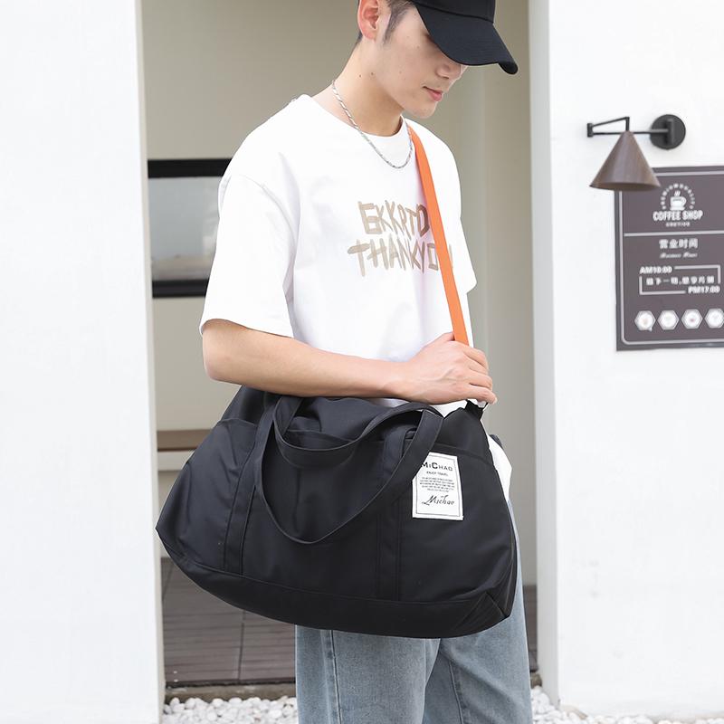 Travel Bag Large Capacity Portable Gym Bag Short-distance Travel Luggage Bag Men's Travel Storage Bodybuilding Bag