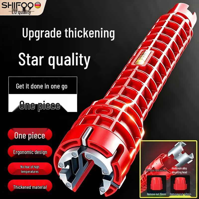 SHIFOO 8-in-1 Multi-function Plumbing Wrench