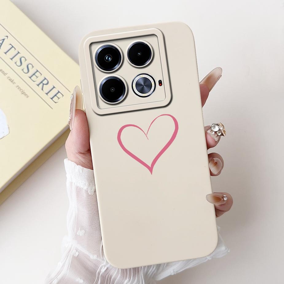For Infinix Note 40 Case X6853 Pretty Girls Sunflowers Cover Soft Silicone Phone Case For Infinix Note 40 Pro Plus Note40 Fundas