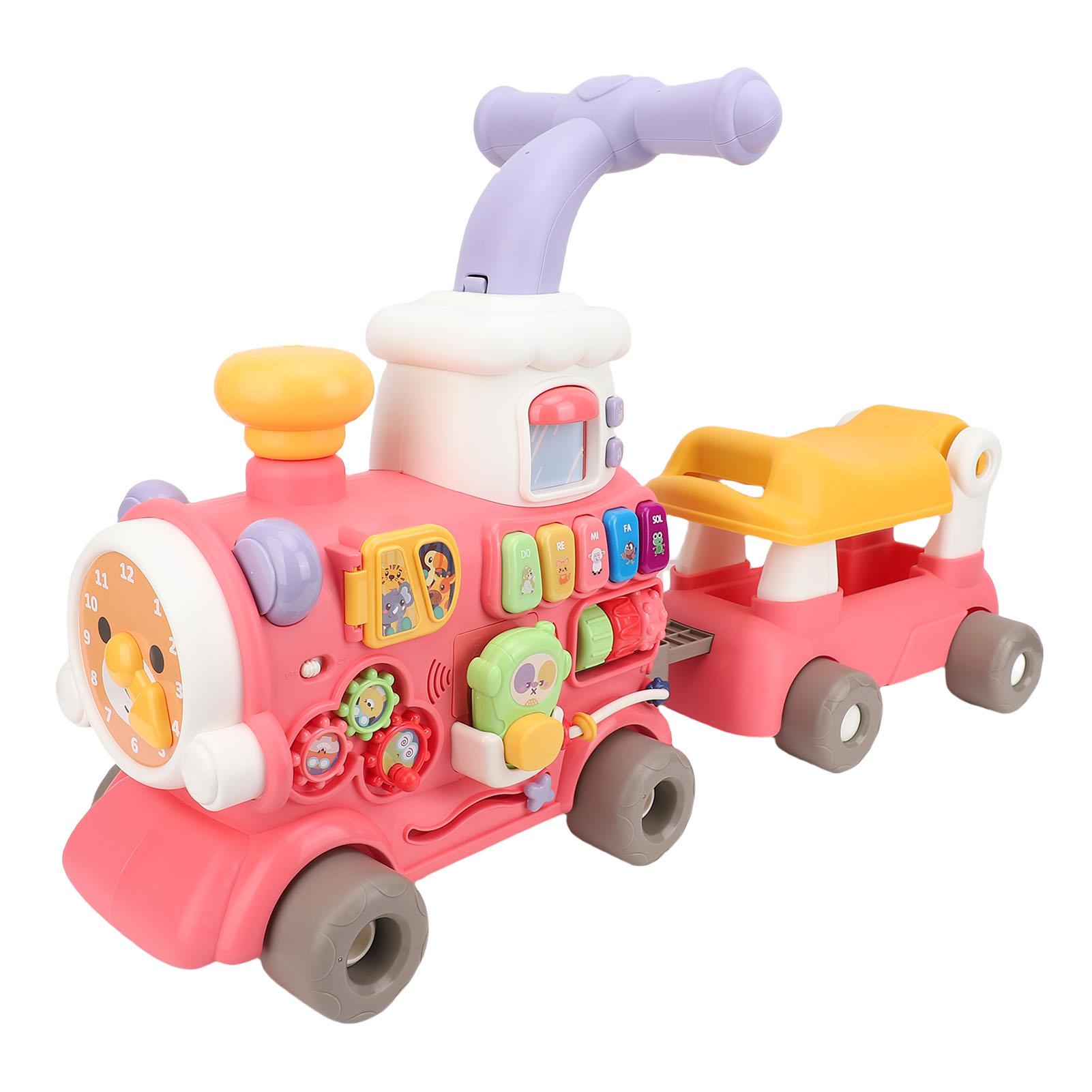 

Детские ходунки Многофункциональный Веселый Спрей Поезд Детские Обучающие Ходунки Игрушка для Раннего Развития Малышей