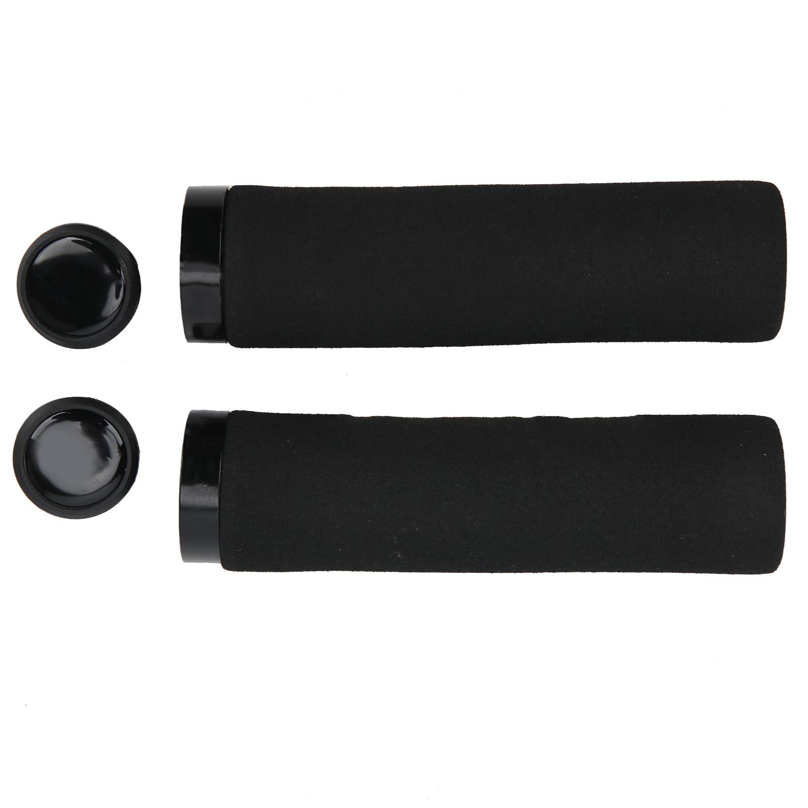 Bicycle ShockAbsorbent Handlebars Comfortable Mountain Bike Skid Resistant Sponge Handlebars Black
