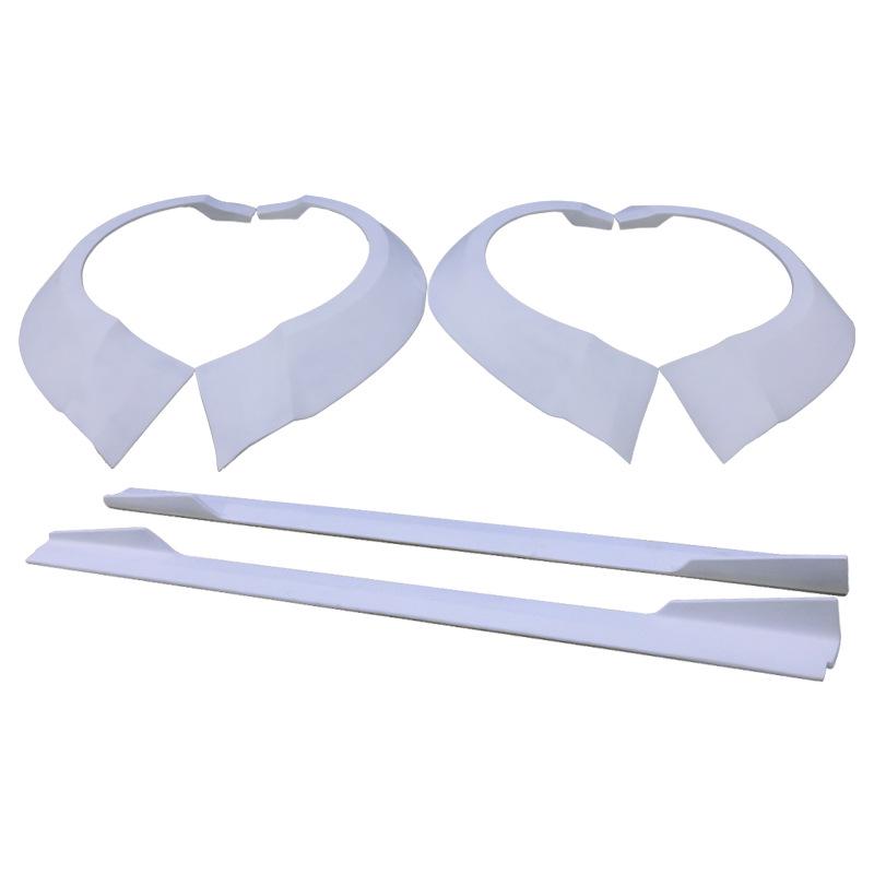 18-22 Ford Mustang GT3 Wide Body Kit: Fender Flares and Side Skirts
