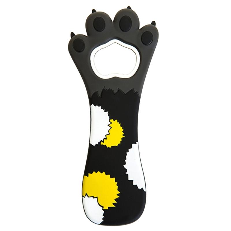 

Refrigerator Magnet- Silicone Bottle Opener for Beer Bartender- Kitchen Barware- Metal Novel Fun Shape Bottle Opener