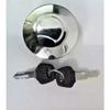 Suzuki Samurai Sierra SJ410 413 LJ Drover Chrome Fuel Tank Cap+Lock |Fit For