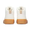 Anta Lifestyle Series Non-Slip Mid-Top Skate Shoes Men Sneakers White Brown 912038010-3