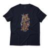 Steampunk Owl Fantasy Art Graphic T-Shirt Unisex Lightweight Cotton