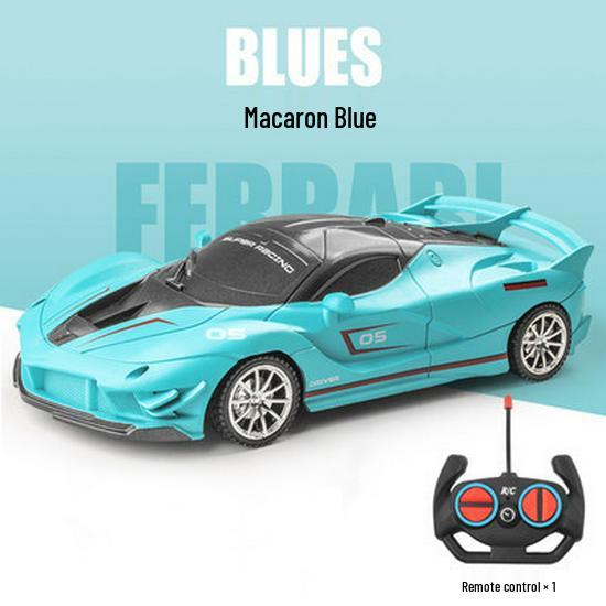 1:18 Wireless Remote Control Drift Racing Car - Rechargeable Electric Toy for Kids