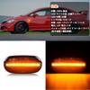 GemPro Civic 4D Side Hybrid Flashing Turn Honda Exterior Custom Smoke Lens Markers, Inspection-compliant, Signals, Parts,