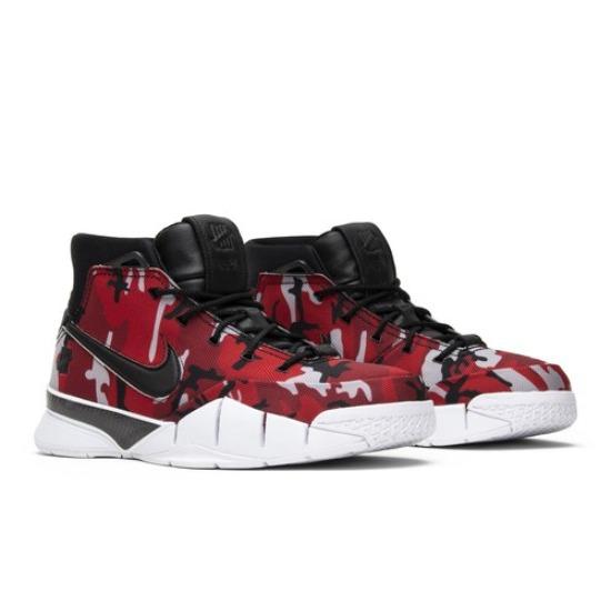 

Nike Undefeated x Zoom Kobe 1 Protro Red Camo BV1207-900 EU 44.5 чорний