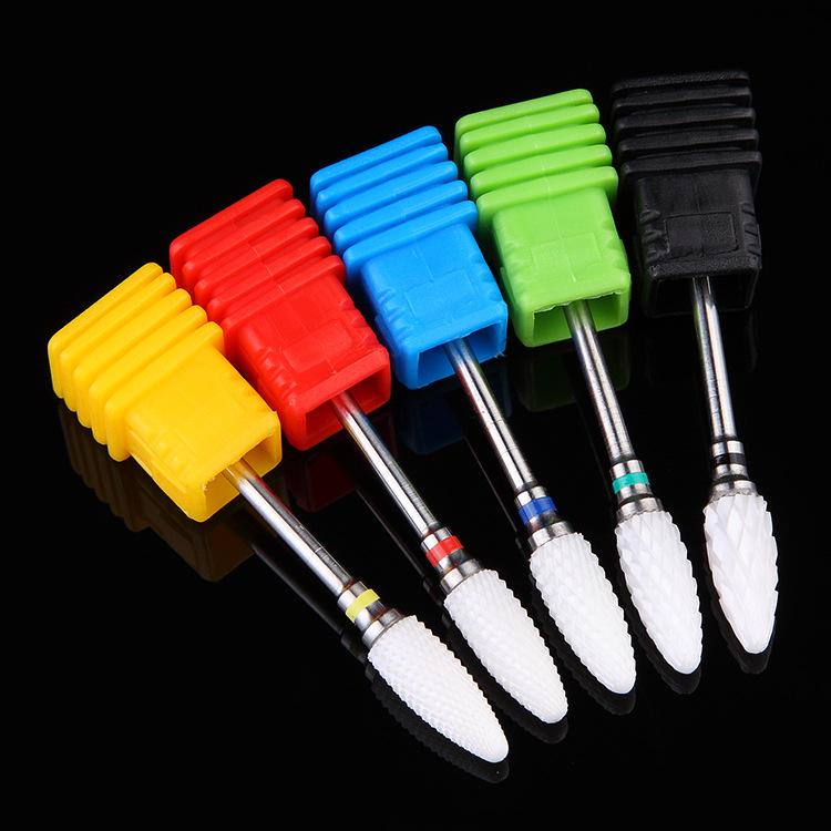 

Керамическая электрическая насадка для маникюрного аппарата для маникюра и удаления гель-лака Coarse Green Bullet Head-C