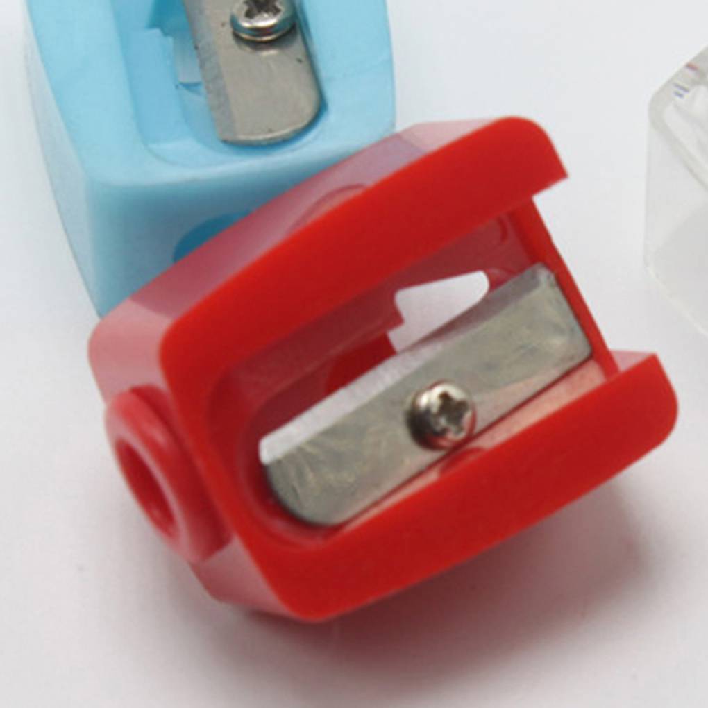 Ołówek do brwi Jednootworowa Ręczna Temperówka Biurowy Przenośny Dla Studentów Pędzle do Malowania Narzędzie do Temperowania Akcesoria do Makijażu