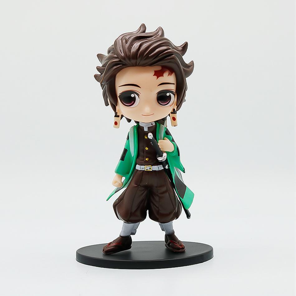 8pcs/set 2026 New  Demon Slayer Tanjiro Kamado Nezuko Anime Figure Model Toys Ornament Toys Mystery Box Decoration Collection To