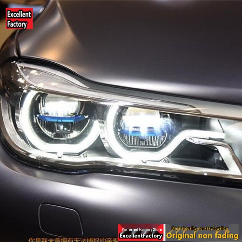 Compatible with headlight covers for 2017-2018 BMW 7 Series, including G11, G12, 730, 740, and 760 models.