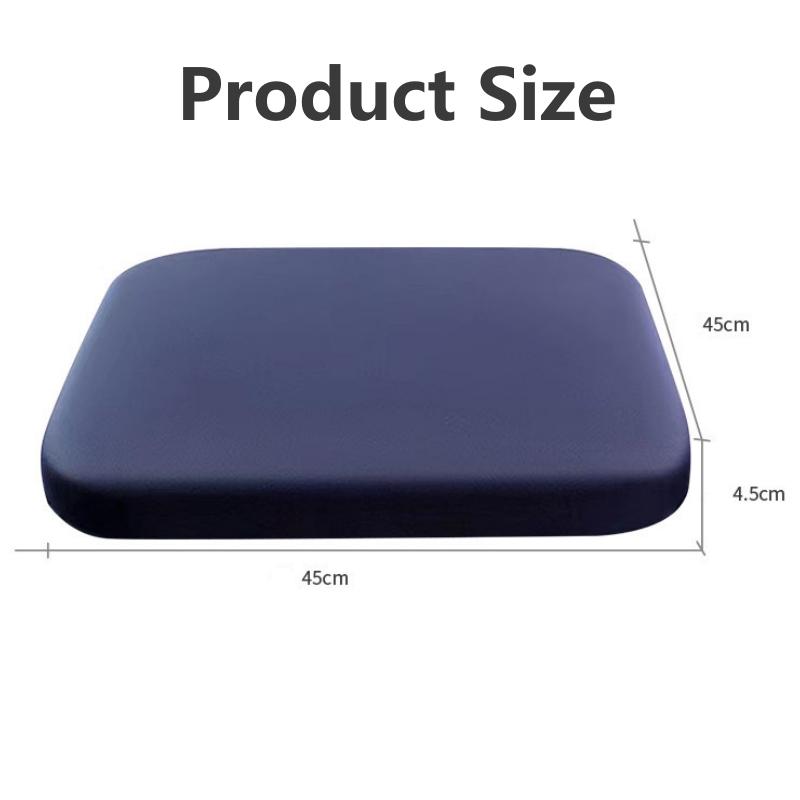 45*45cm Car Seat Cushion Soft Memory Cotton Material Student Seat Mat Office Chair Sofa Bedroom Cushion Car Height Pad