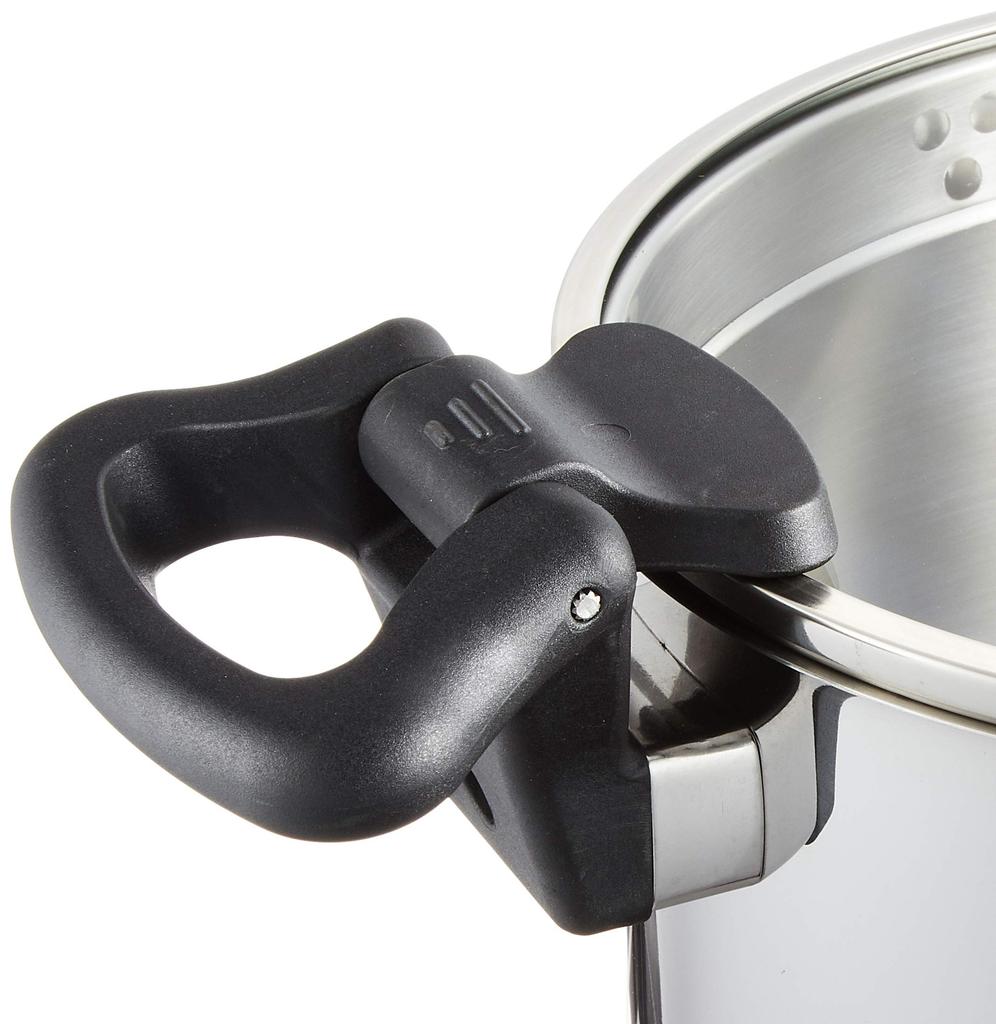 Iris Ohyama Pot 20cm Gas Compatible Hot Water Drainer Pot Easy To Clean Stainless Steel Silver Two-handed fire/IH SP-PY20