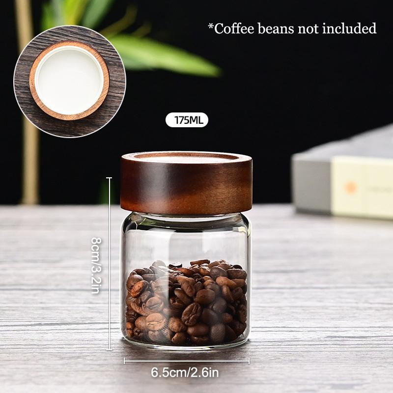 Coffee Beans Storage Container Tube Display Rack Tea Bottle Glass Single Dose Espresso Accessory Coffeware Set Barista Tool Gift