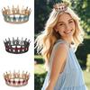 Sparkling Bridal Tiara Elegant Crystal Headpieces Queen Rhinestone Wedding Crown  Bridal Event