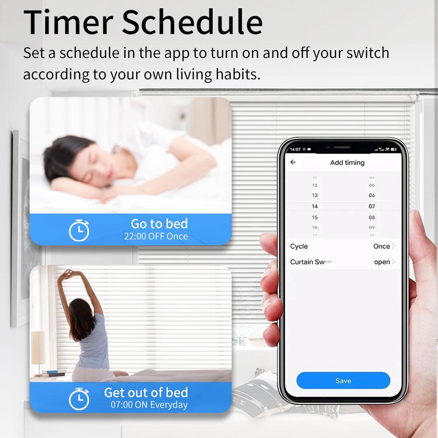 Tuya ZigBee WiFi Curtain Switch Module Roller Blinds Shutter Motor Smart Life APP Remote Control Support Alexa Google Home Alice