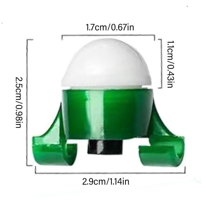 2 In 1 LED Light Strikes Electronic Fish Alarm Motion Sensor Rod Sensor Light