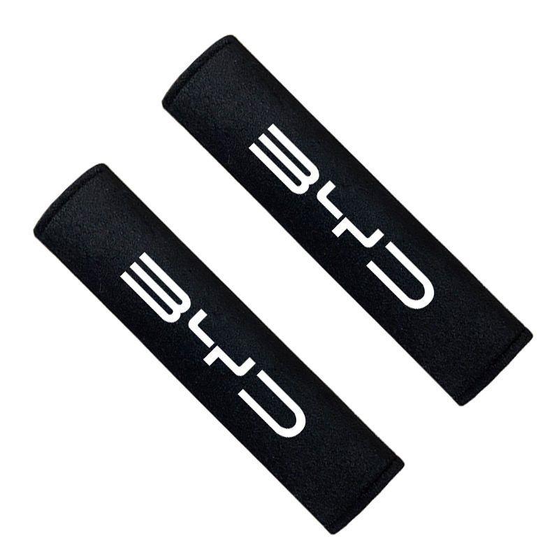Car Seat Belt Shoulder Cover Safety Protective Pad For BYD Atto 3 Act Seal Tang F3 E6 Yuan Song Plus EV F0 Qin Han Dolphin S6