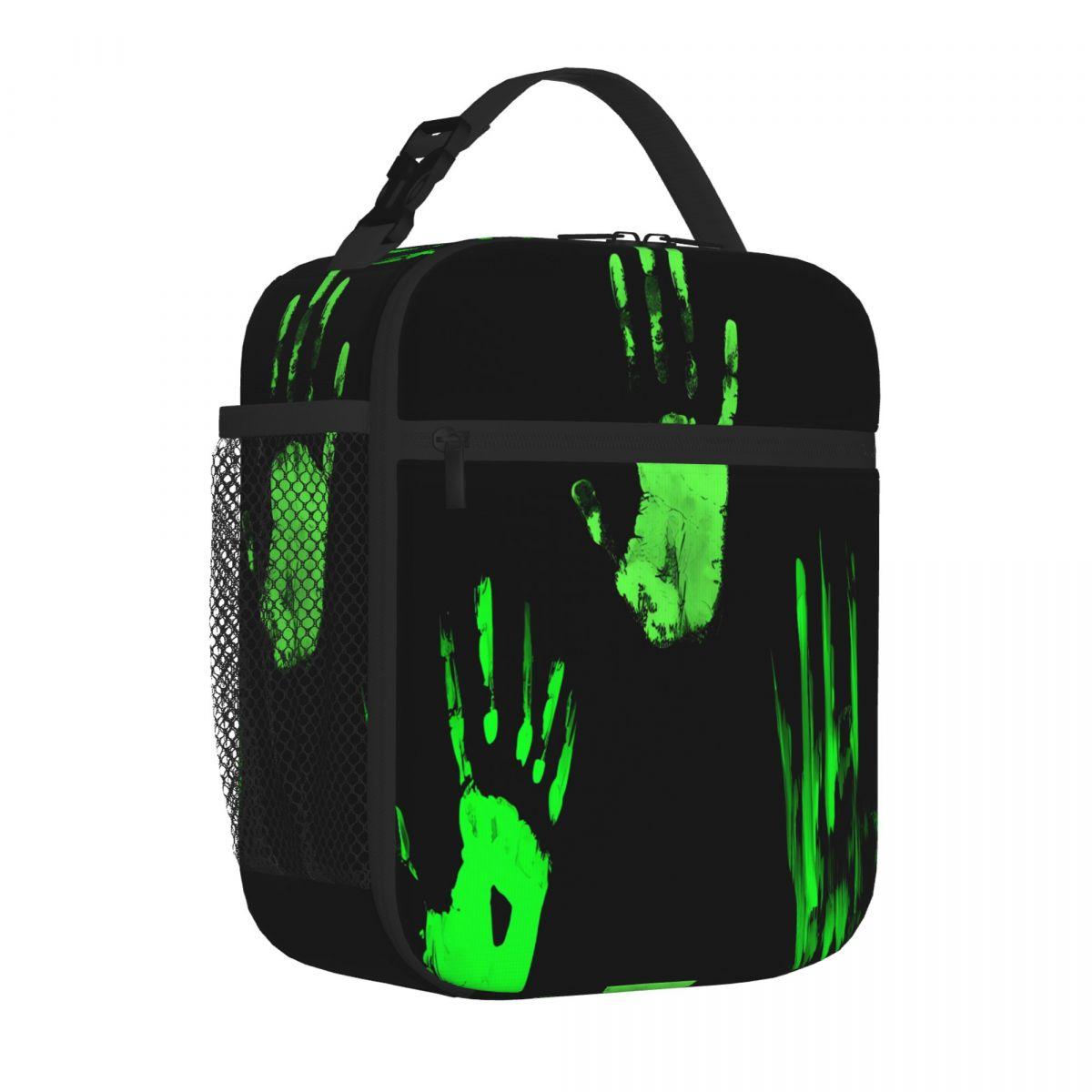 Bestselling Phasmophobia Fingerprints All Variants Teen Style Portable Lunch Bag Seaside Lunch Neoprene Lunch Bag One Size