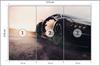 Photomural Sport Car In The Desert Washable Fleece 315x210