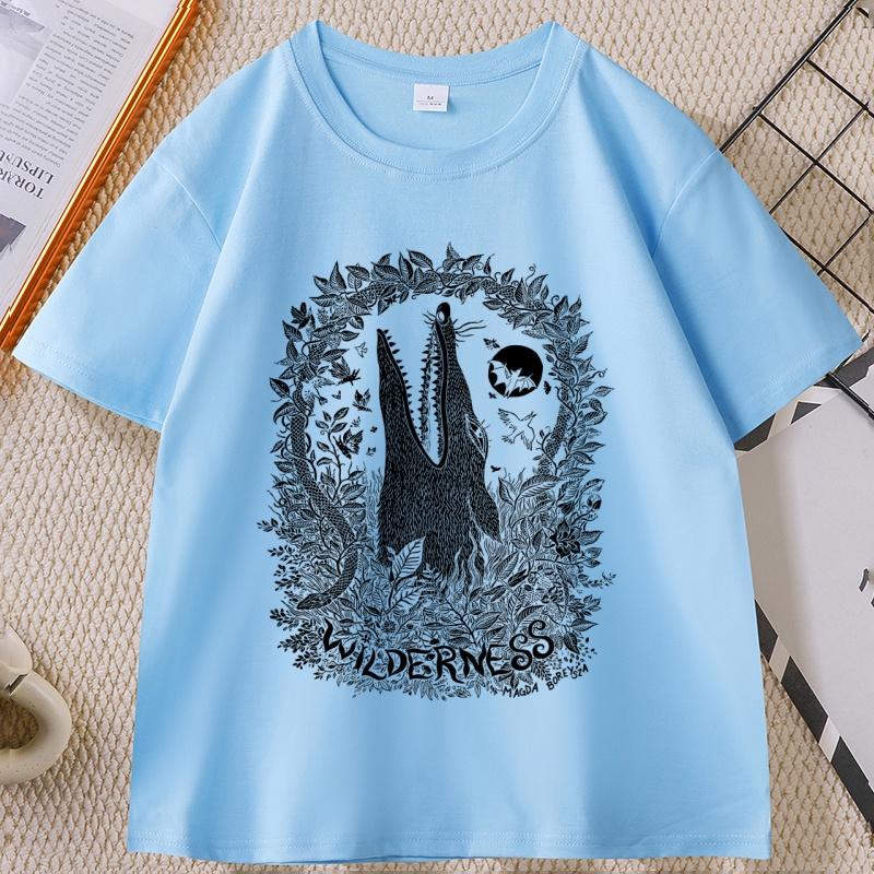 Animal Creature Tshirt Nature Lover Cotton Short Sleeve Round Neck Tshirt Unisex Women Casual Round Neck Tee Shirt Designer