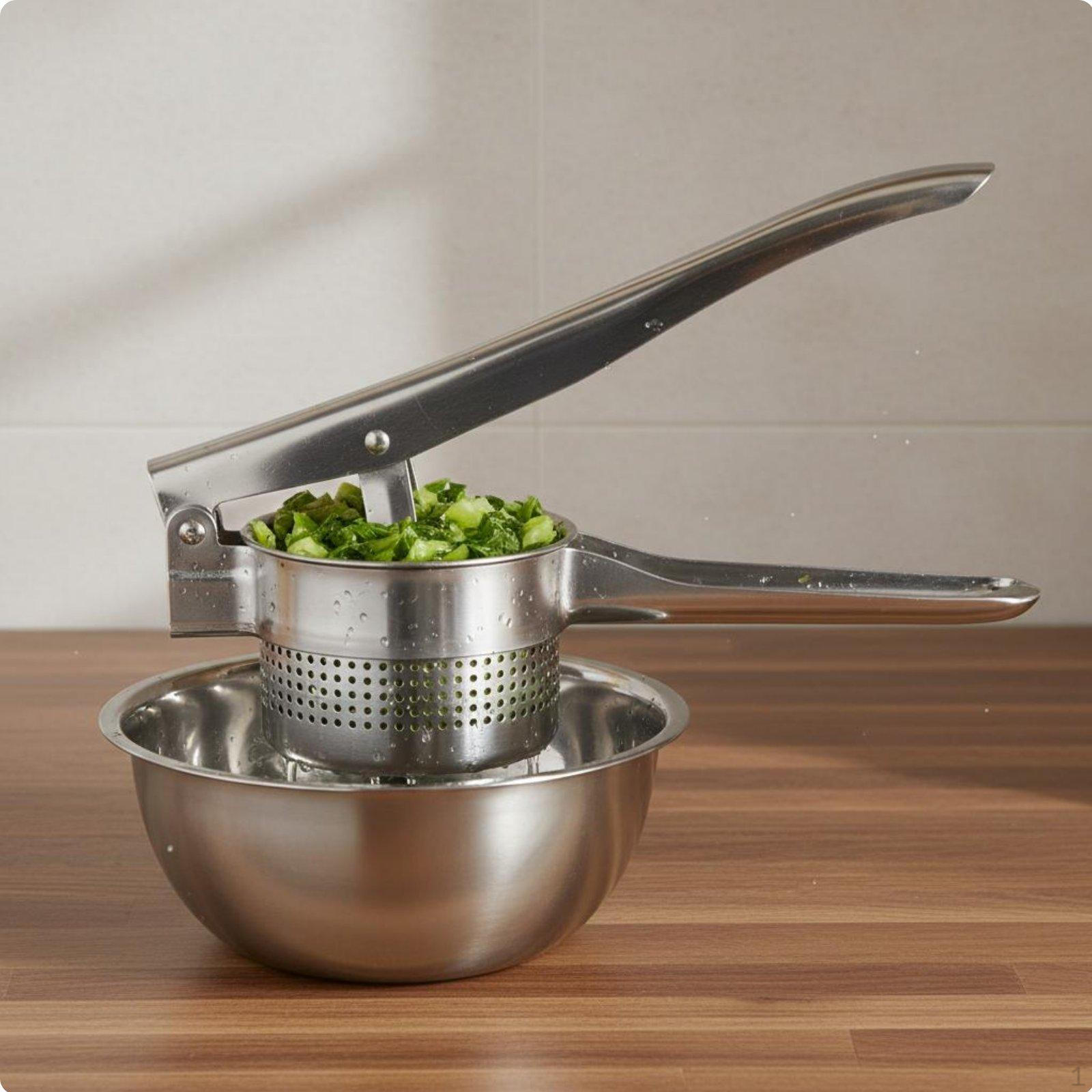 Vegetable Water Press MultiFunctional Dumpling Filling Remover Easy to Clean Handheld Fruit