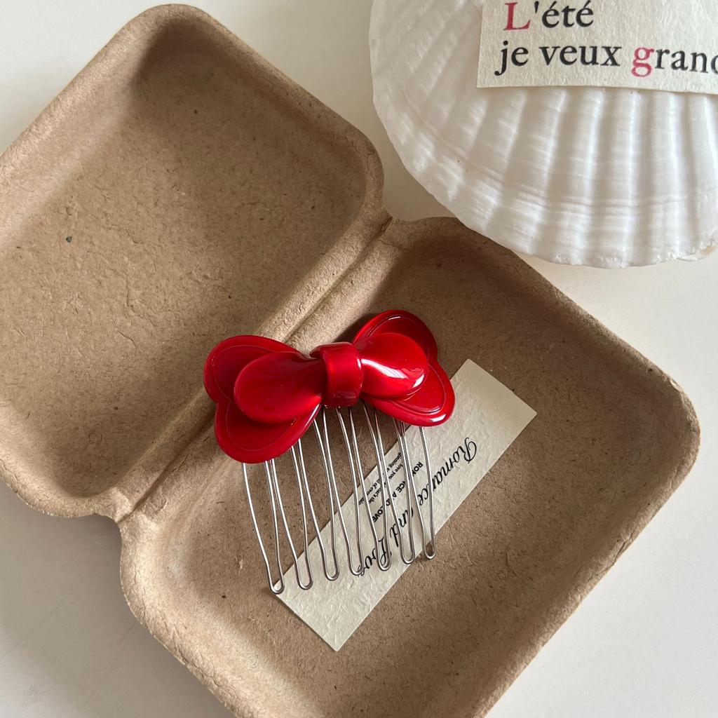 Small Size 7 Teeth Insert Comb Clip Women Hair Styling Hairpins Women Headwear Jewelry Bangs Broken Hair Comb Clip Girls Gifts