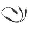 5 Pin XLR to GA Dual Plug Y Splitter Headphone Adapter for Airbus XLR 5 Pin Female to GA Dual Male Plug Aviation