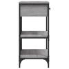 Vidaxl Console Table, Grey Sonoma Oak, 75X34.5X75 Cm