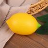 6Pieces Washable Faux Fruit Kitchen Decoration Realistic Fruits Replicas for Festival Parties Supplies and Home Accent