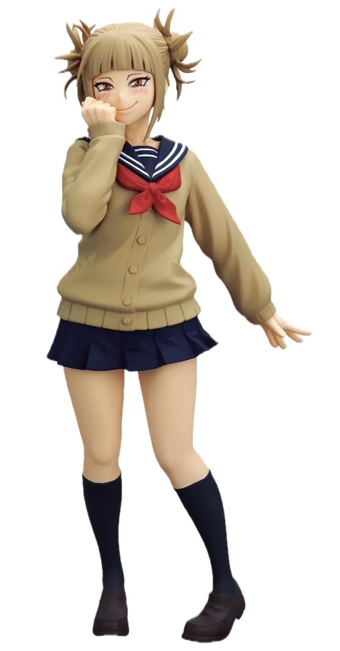 

Фигурка Химико Тоги Моя геройская академия GLITTER GLAMOURS Общая высота 22 см и -ХИМИКО ТОГА- длина прибл.