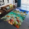 2025 New Starfish Beach Shell Sea Star Sand Carpet Rug for Living Room Bedroom Home Sofa Decoration,Kids Play Non-slip Floor Mat