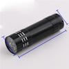 9 LED Flashlight for Fluorescent Agent Detection Money Detect Lighting