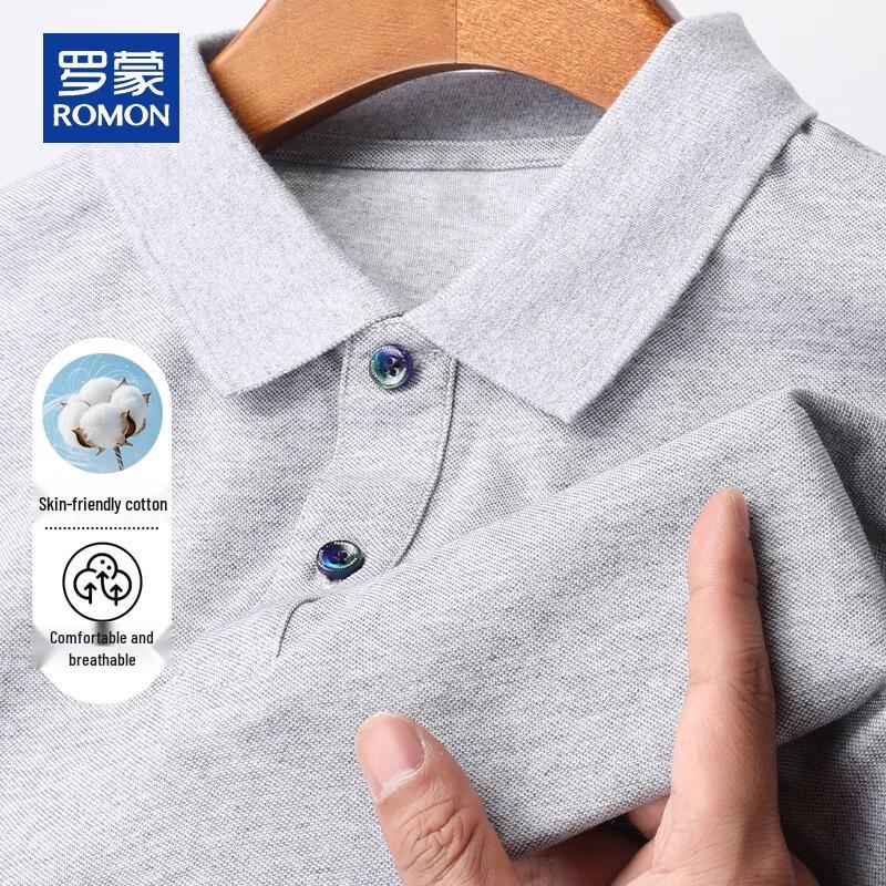 ROMON Men's Summer Polo T-Shirt