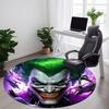 1 ks Kulatý koberec Joker Zloduch do kanceláře, pod kancelářské židle, do ložnice, obývacího pokoje, bytový dekor, dekorace místnosti, k dispozici v různých velikostech