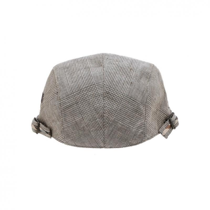 DakS Men S Brown Logo Hunting Cap Dbhe4e754w3