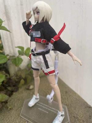 Kampfuniform im Maßstab 1:12, Cargohose, Kleidung für Figuren im Maßstab 1:12. 112er Figur, Mecha Girl, Bishoujo, bewegliche Actionfigur Soldat (Kopf