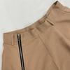 2 Piece Set Women Stylish Solid Round Neck Sleeveless High Waist Vest Slim Top Loose With Pockets Zipper Long Skirt Sets Spring Summer 2024 New