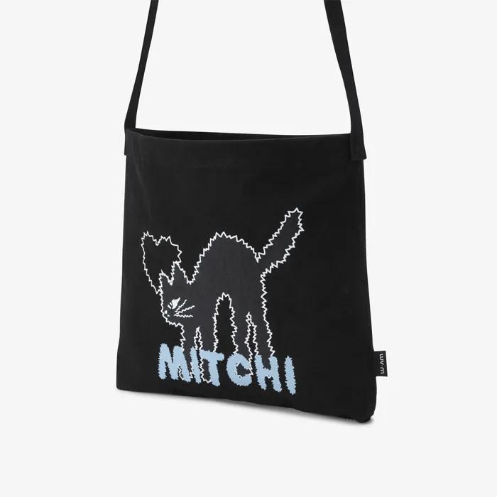 LUVMITCHI COTTON BAG_BLACK