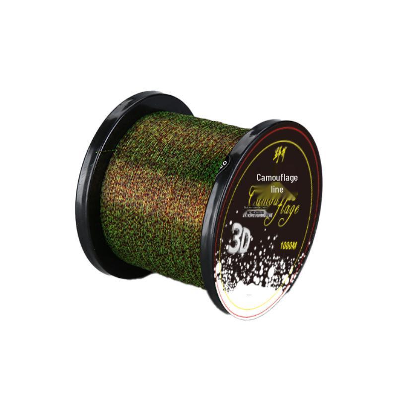 Naoi Invisible 1000m Spotted Nylon Fishing Line for Long Cast Sea Rods