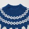 UNIQLO JW Anderson Collaboration Squirrel Pattern Knit Sweater Women sweater Blue 462718-66